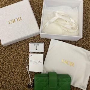 Dior 5-gusset wallet